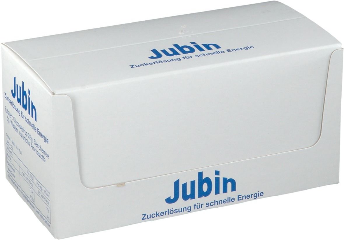 Jubin Zuckerlösung schnelle Energie Tube 12x40 g