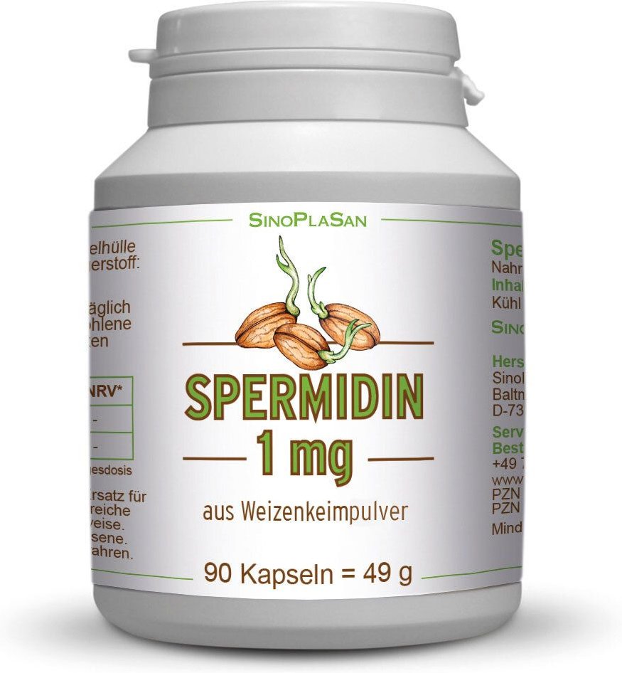 Spermidin 1 mg Kapseln 90 St