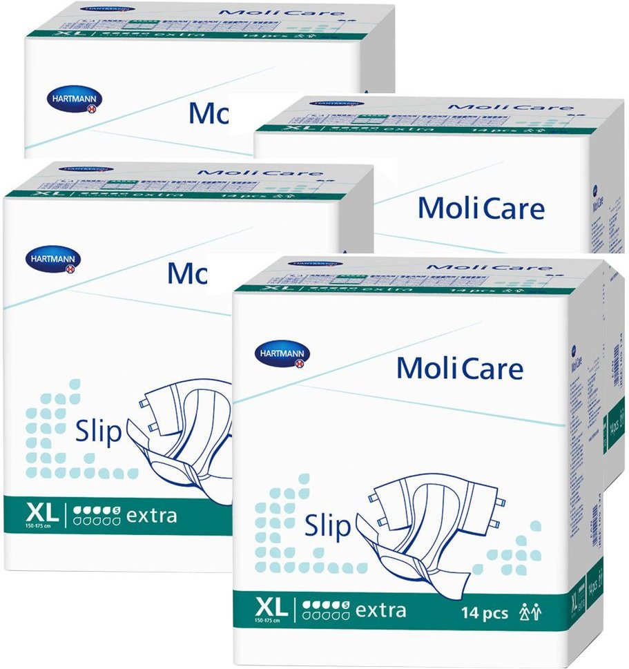 Thumbnail - Molicare Slip extra plus Gr.XL 4x14 St Einweghosen