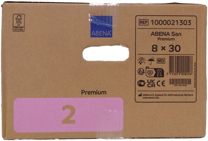 Abena San 2 Premium Einlagen 8x30 St
