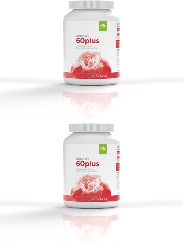 Lactobact 60plus magensaftresistente Kapseln 2x 2x180 St magensaftresistent