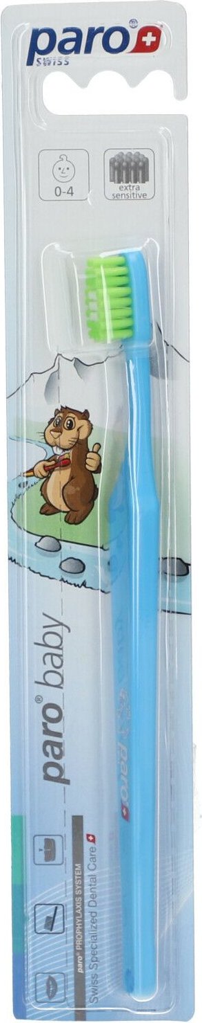 Paro baby Kinderzahnbürste ultrasoft 0-4 Jahre 1 St Zahnbürste