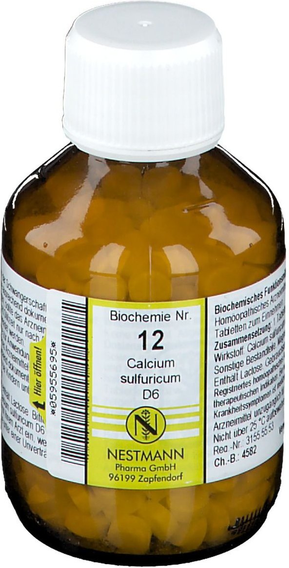Thumbnail - Biochemie Senagold 12 Calcium sulfuricum D 6 Tabletten