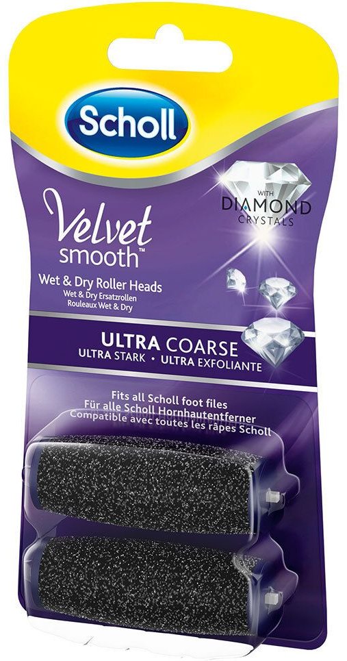 Scholl Velvet smooth Pedi Ersatzrollen ultra stark 2 St Zubehör