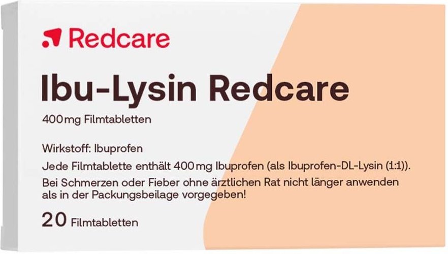 Ibu-Lysin Redcare 400 mg Filmtabletten 20 St