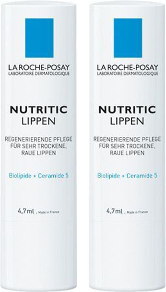 La Roche-Posay Nutritic Lippen-Pflege 2x4,7 ml Stifte