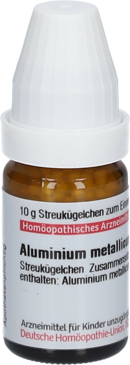 Aluminium Metallicum D 12 Globuli 10 g