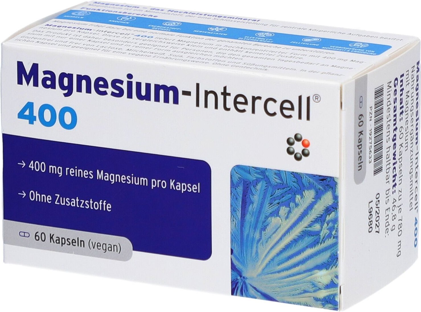 Magnesium-Intercell 400 Kapseln 60 St