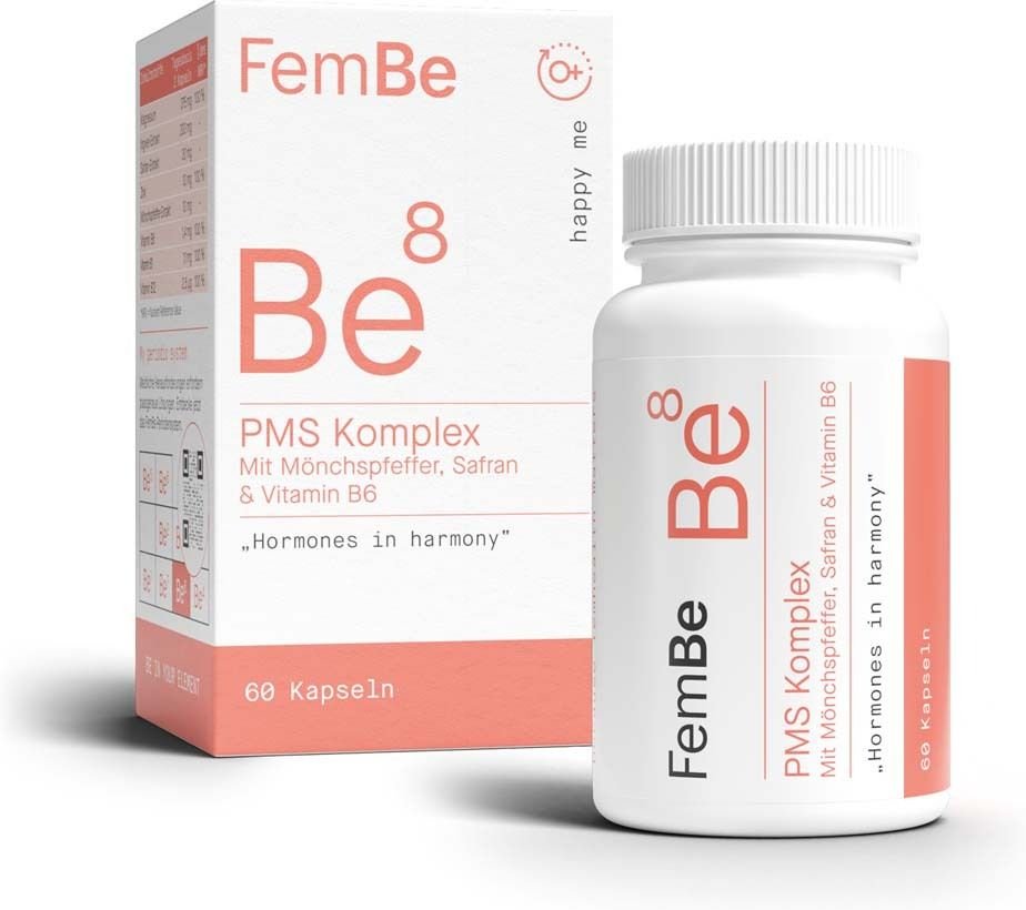 Fembe Be8 PMS Komplex Hormon Zyklus Kapseln 60 St