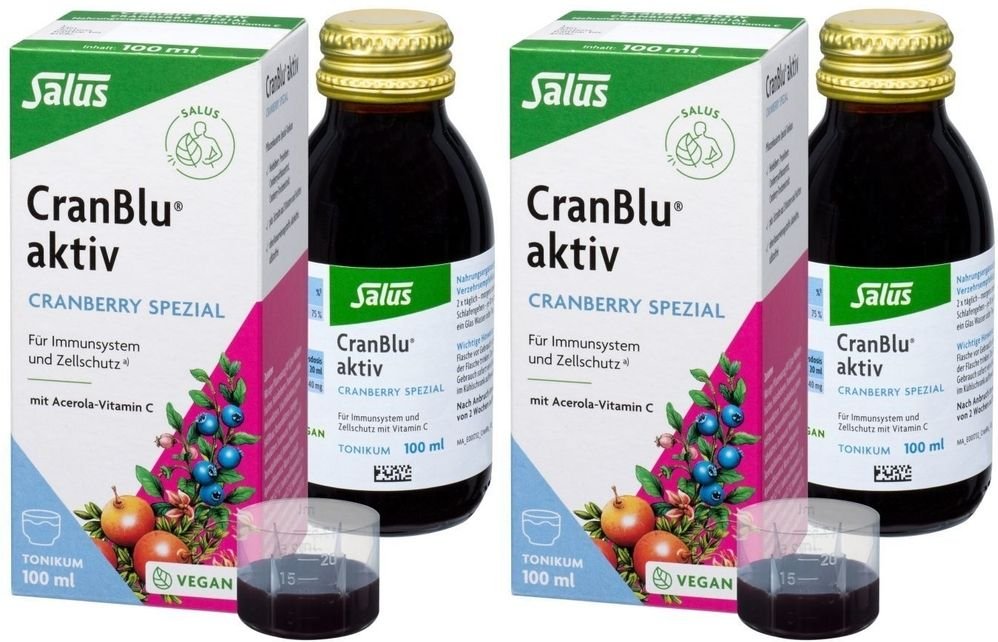 Cranblu aktiv Tonikum 2x 2x100 ml