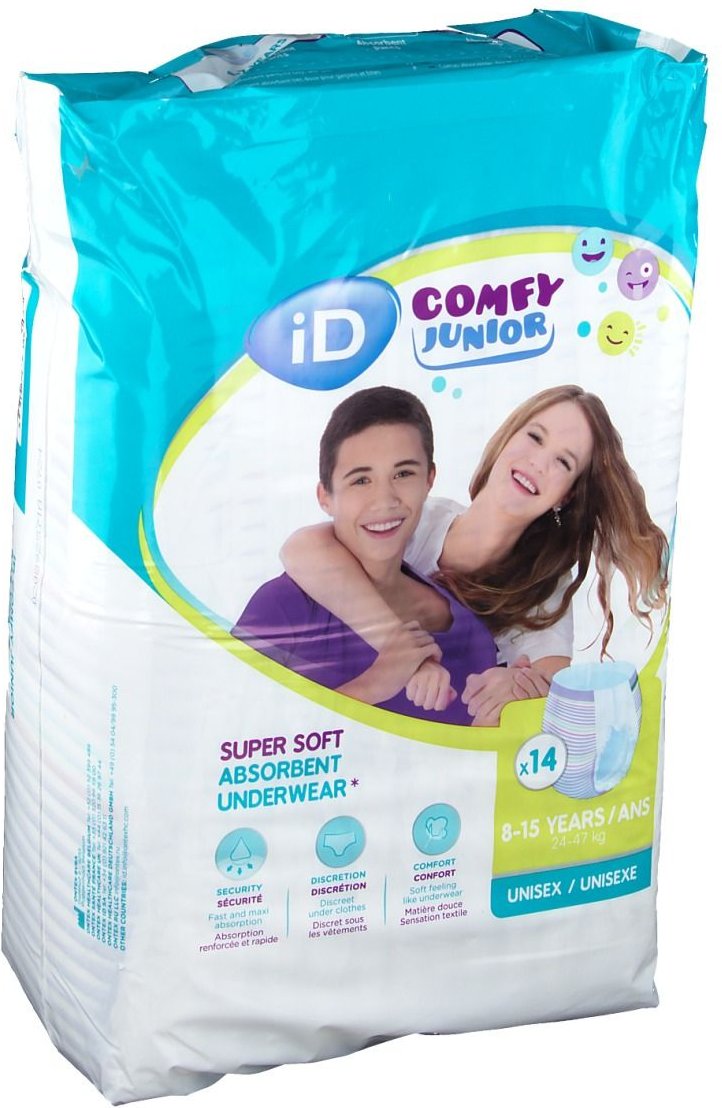 ID Comfy Junior Pants 8-15 Jahre 14 St Windeln