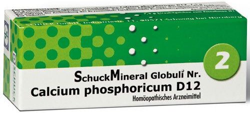 Schuckmineral Globuli 2 Calcium phosphoricum D 12 7,5 g
