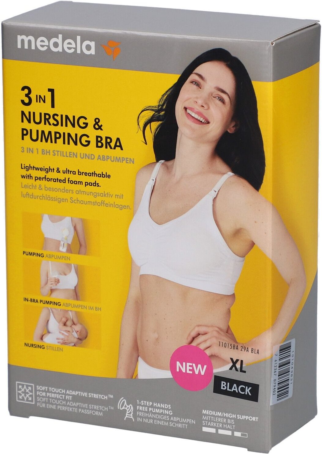 Thumbnail - Medela 3in1 nursing & pumping BH XL schwarz 1 St Bustier