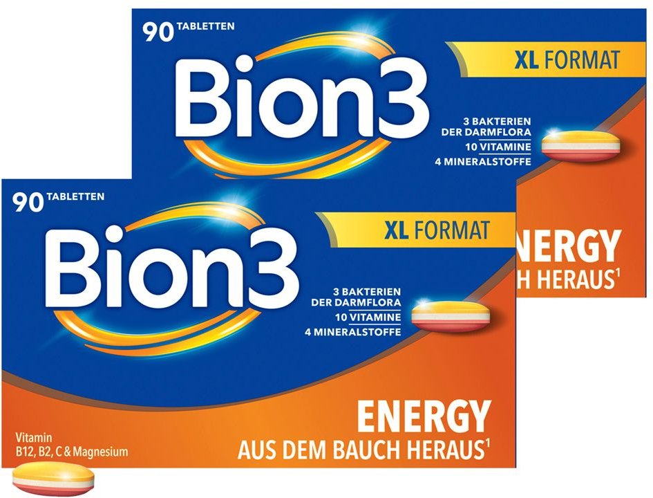 Bion 3 Energy Doppelpack 2x90 St Tabletten