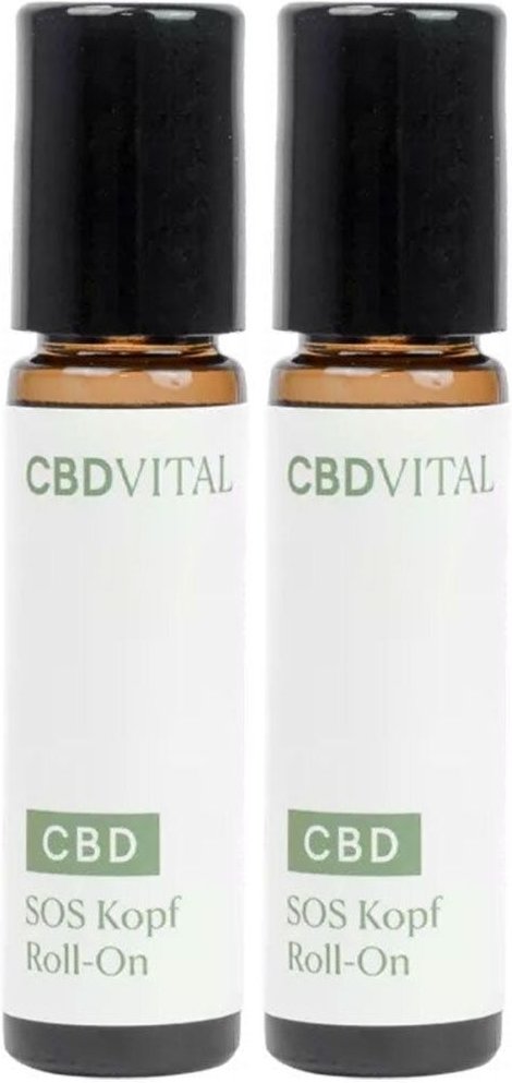 CBD Vital SOS Kopf Roll-on 2x 2x10 ml Öl