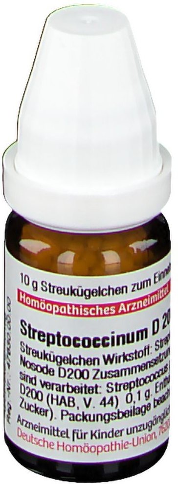 Streptococcinum D 200 Globuli 10 g