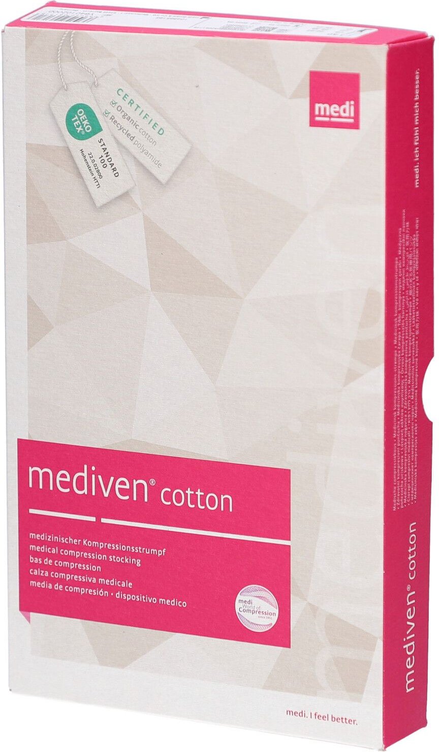 Mediven Cotton Ccl2 Ad O.t. Caramel M2 1paar 1 St Strümpfe