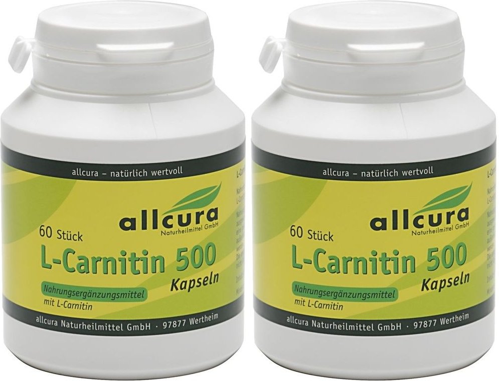 L-Carnitin Kapseln 500 x2 2x60 St