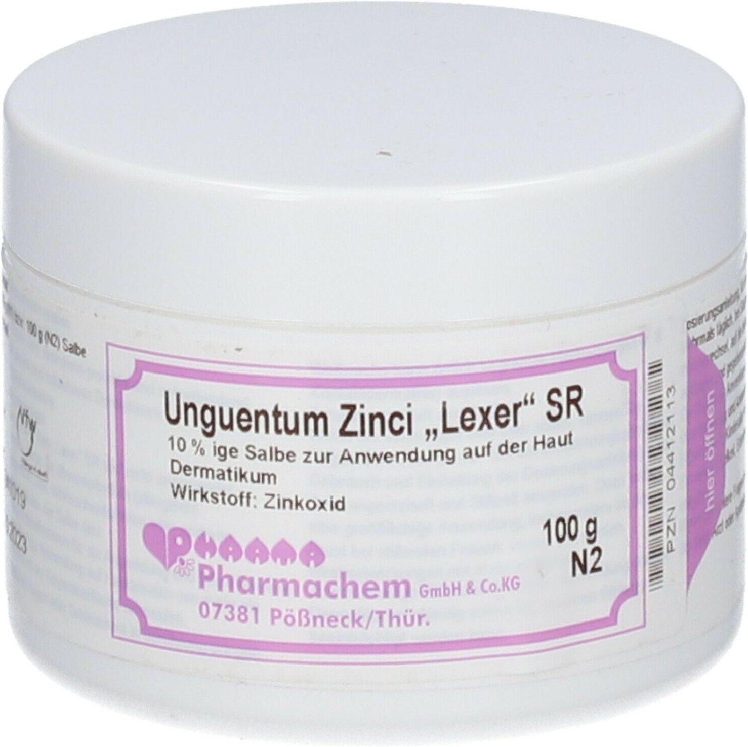 Unguentum Zinci Lexer SR