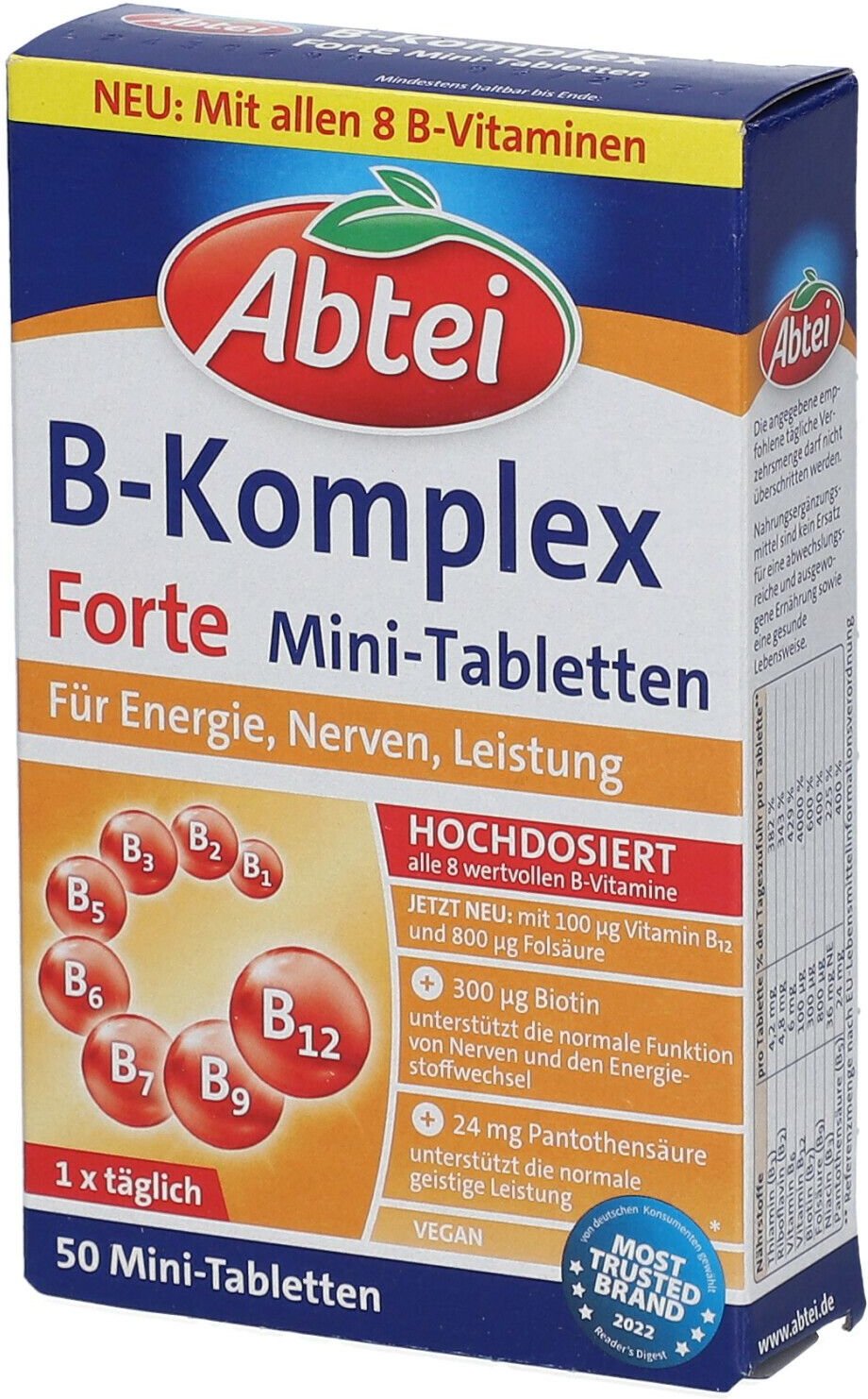 Abtei Vitamin B Komplex forte Tabletten