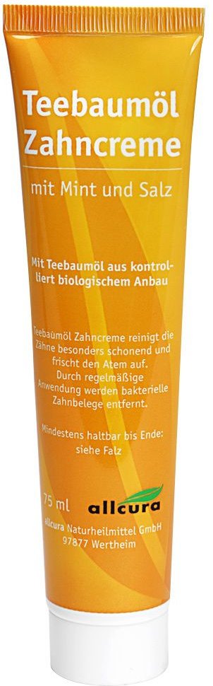 Teebaum Zahncreme 75 ml Zahnpasta
