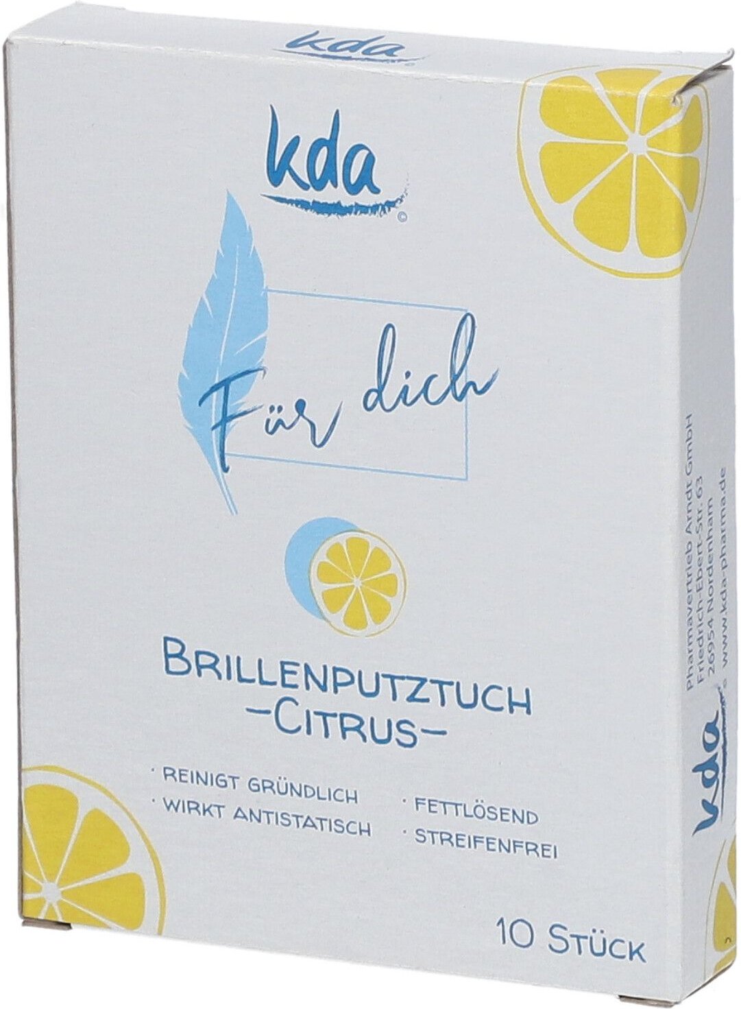 Brillenputztücher KDA 10 St Tücher