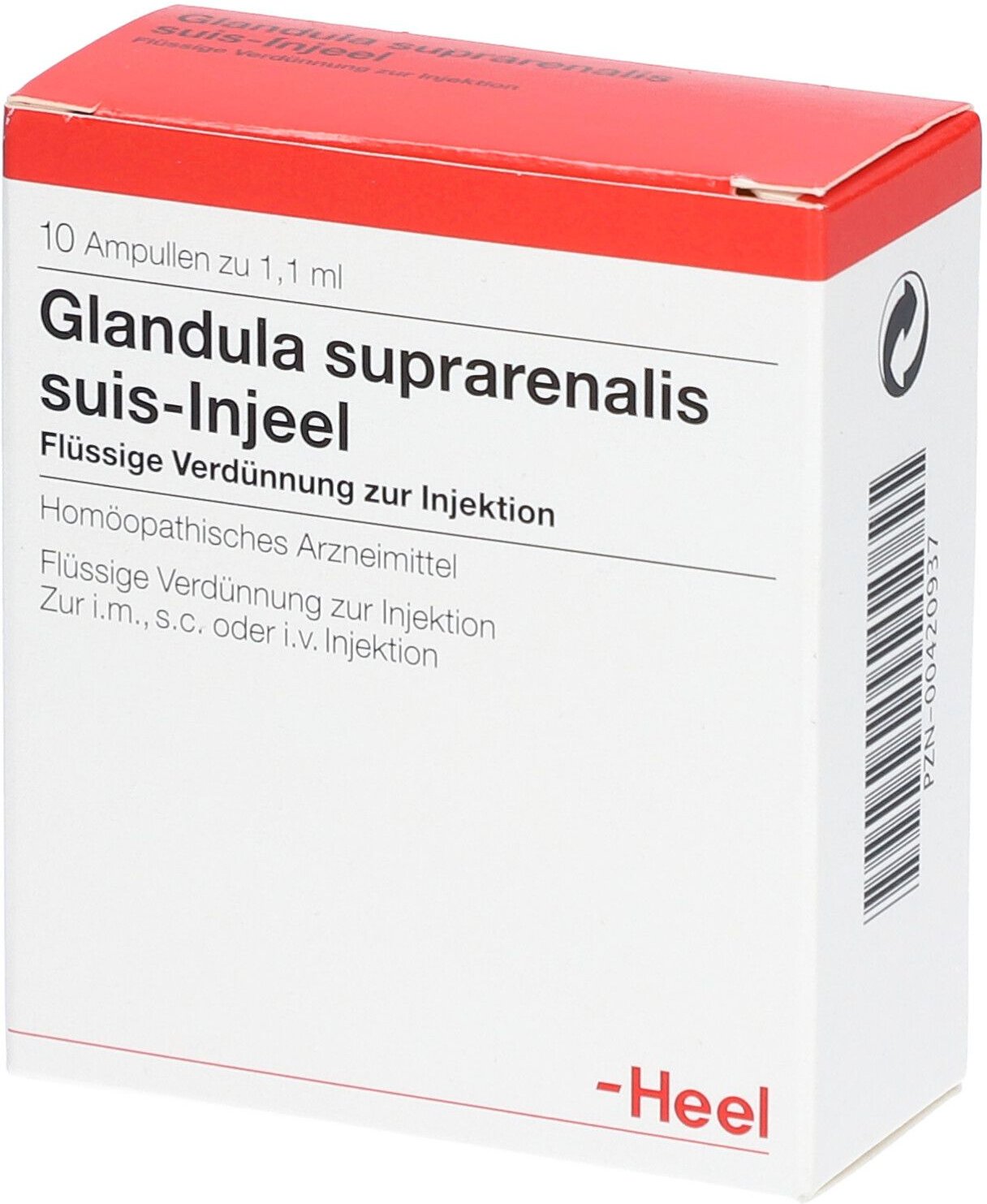 Glandula Suprarenalis suis Injeel Ampullen 10 St