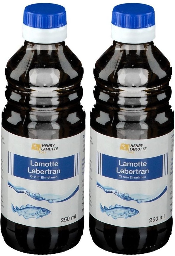 Lamotte Lebertran Öl zum Einnehmen x2 2x250 ml Flüssigkeit
