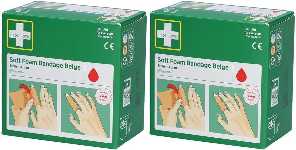 Soft Next selbsthaftender Verband 6 cmx4,5 m 2x 2x1 St Binden