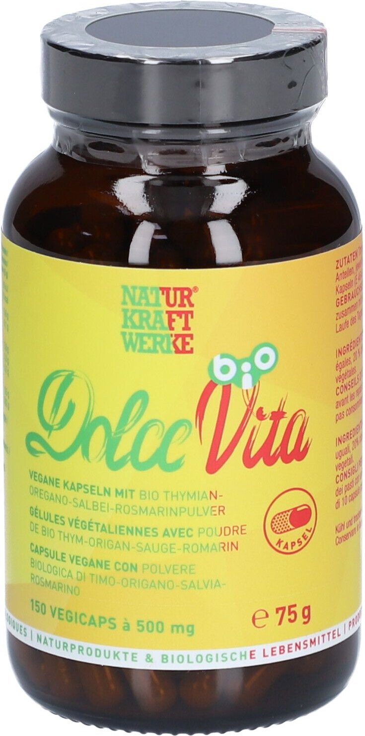 Dolce Vita 150Veg500Mg B/K Bio 75 g Kapseln