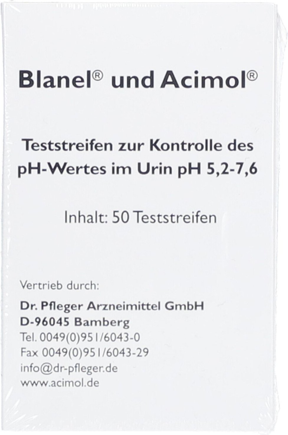 Thumbnail - Teststreifenheft z.Bestimmung d.Urin ph Wertes 50 St Teststreifen