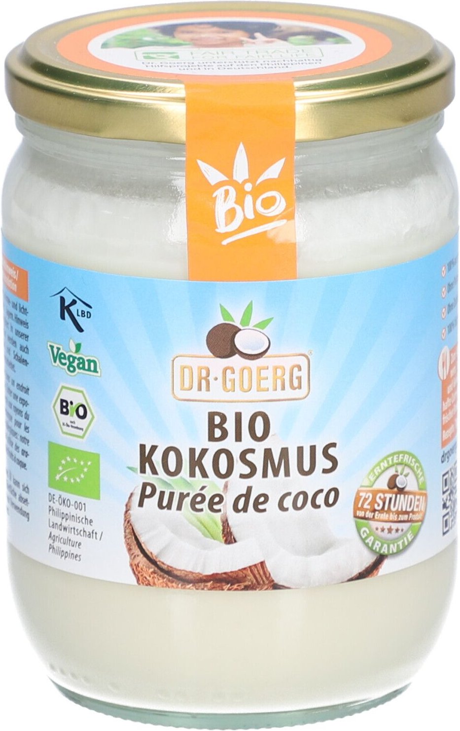 Dr. Goerg Bio Premium Kokosmus 500 ml Creme