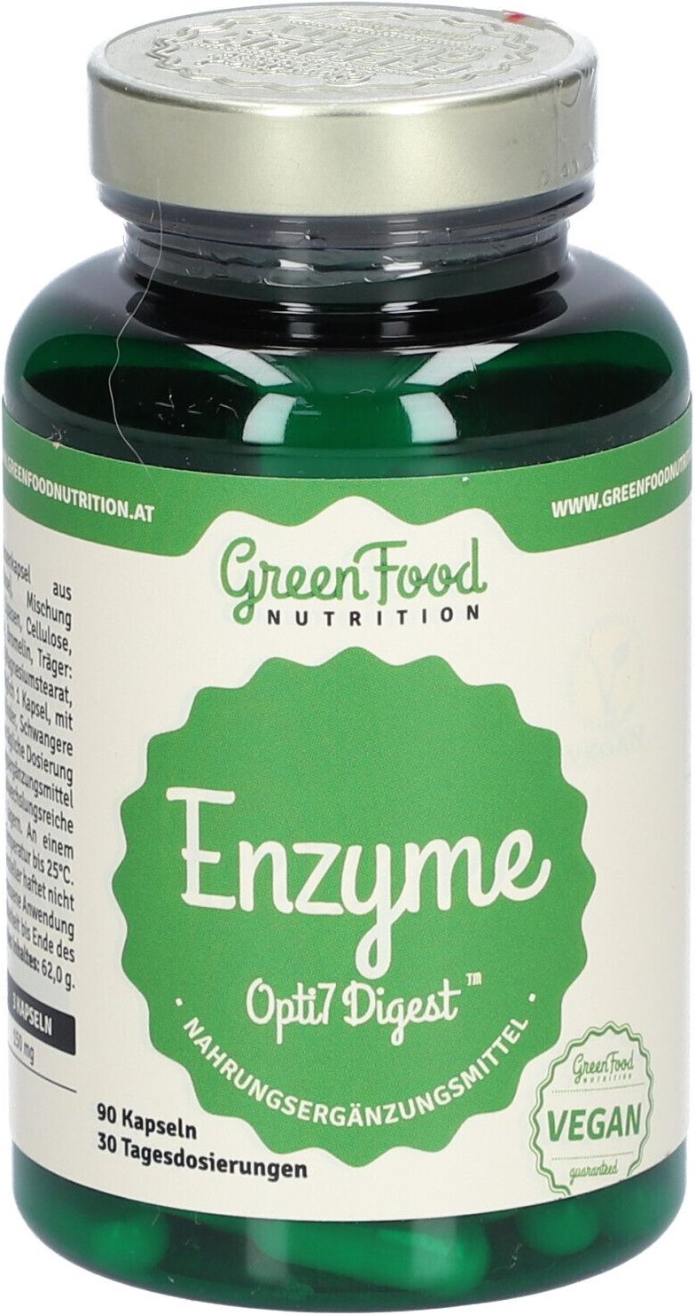 GreenFood Nutrition Enzymes Opti7 Digest 90cps 90 St Kapseln