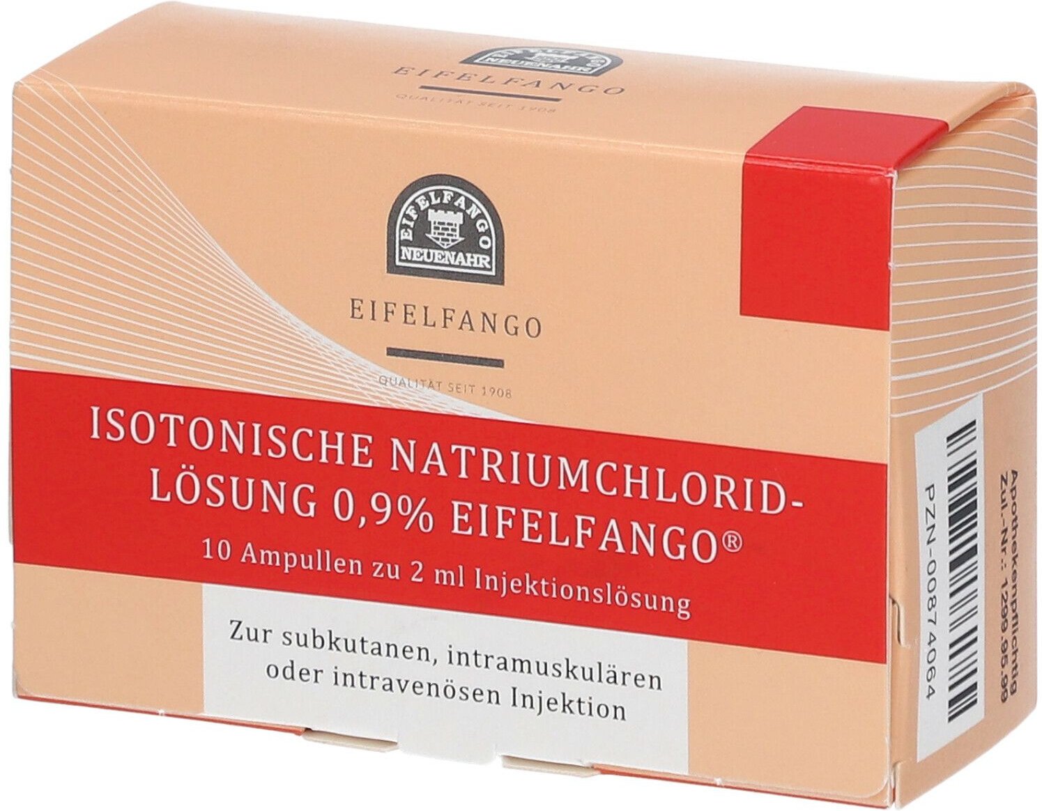 Isotonische NaCl Lösung 0,9% Eifelfango Inj.-Lsg. 10x2 ml Injektionslösung