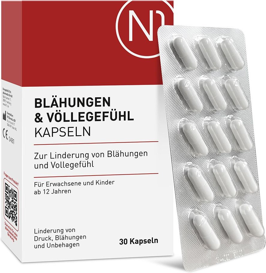 N1 Blähungen & Völlegefühl Kapseln 30 St