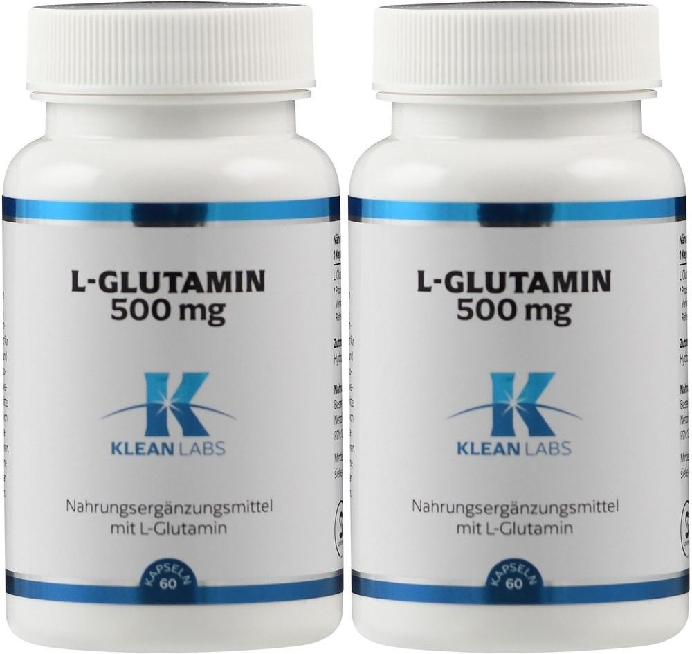 L Glutamin 500Mg x2 2x60 St Kapseln