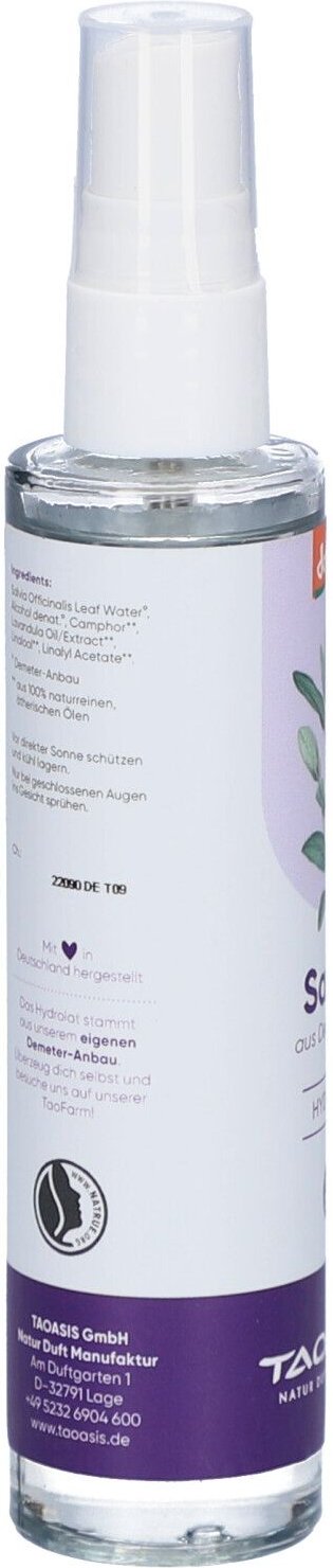 Salbei Hydrolat demeter Deutschland Öl 50 ml