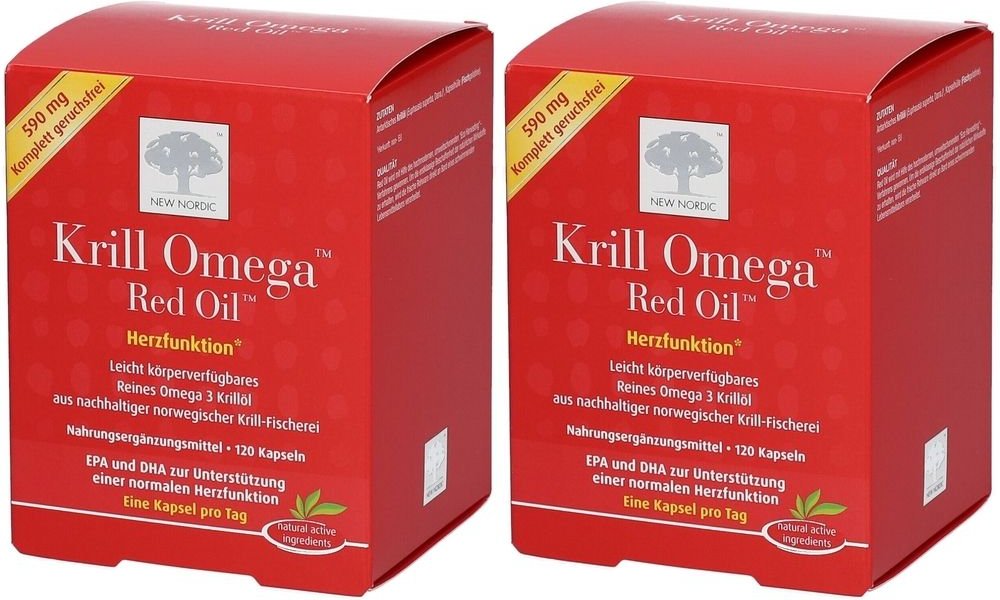 2x Krill Omega Kapseln 2x120 St