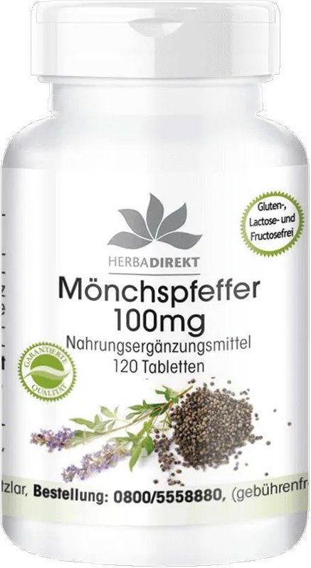 Thumbnail - Mönchspfeffer 100 mg Tabletten 120 St