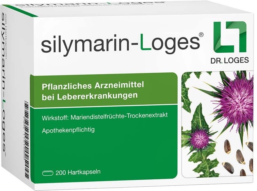 SILYMARIN-Loges Hartkapseln 200 St