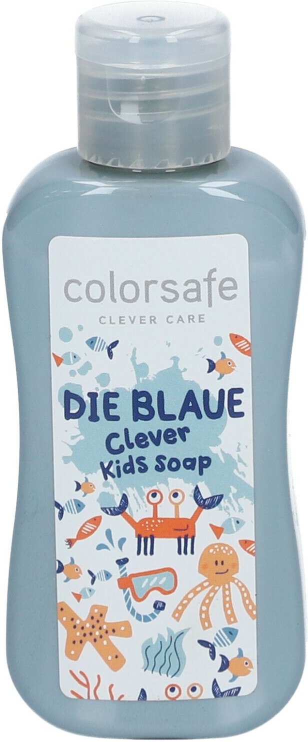 DIE Blaue Seife mit Farbeffekt Clever Kinder 75 ml Flüssigseife