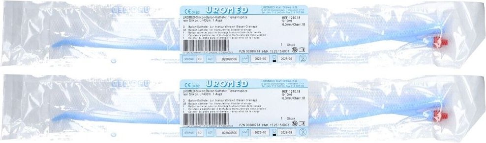 Uromed TIE Ball KAT 124018 x2 2x1 St Katheter