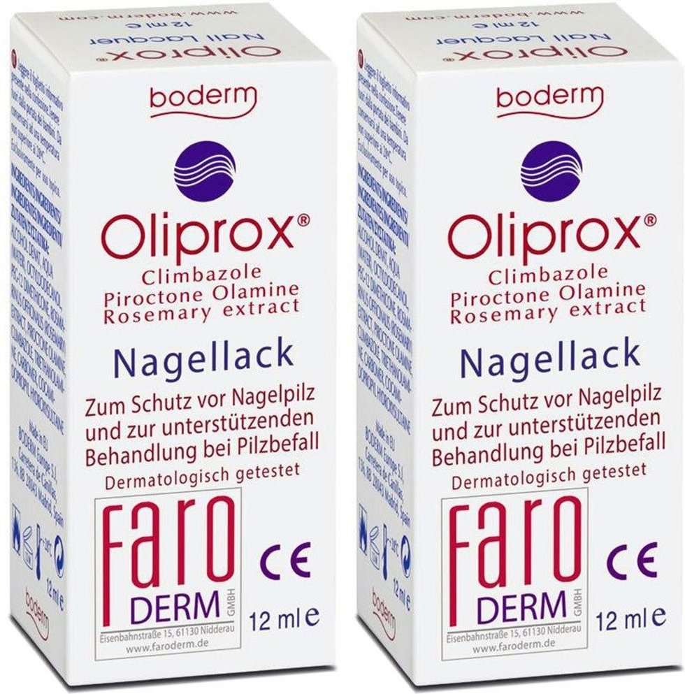 Oliprox Nagellack bei Pilzbefall 2x 2x12 ml Flaschen