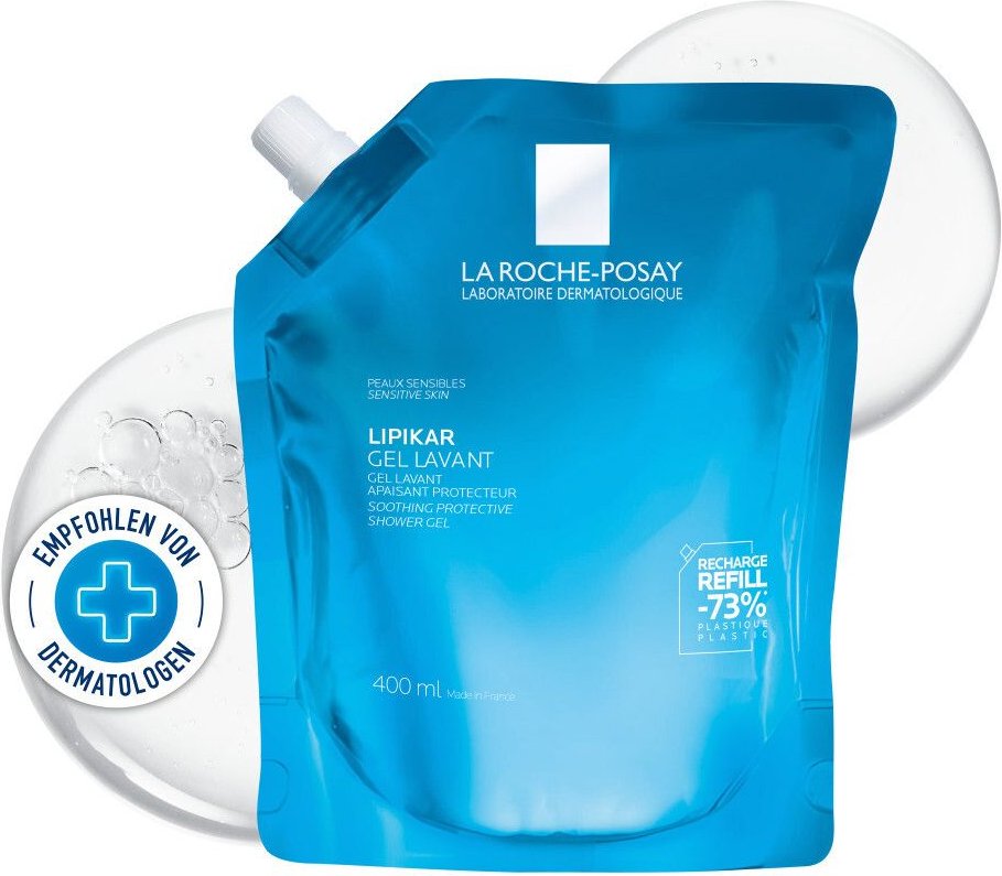 Roche-Posay Lipikar Gel Lavant Nachfüllpack 400 ml Duschgel