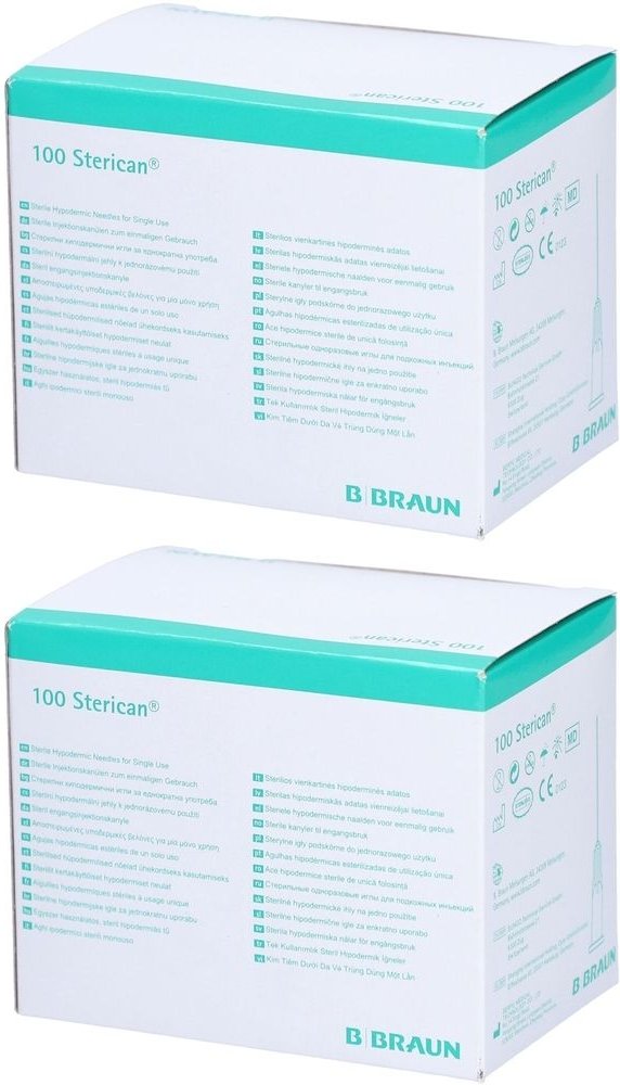 Sterican Einmalkanüle 26 G 12 mm 2x 2x100 St Kanüle