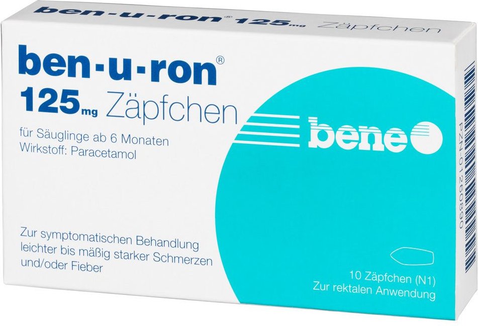 Ben-U-Ron 125 mg Suppositorien