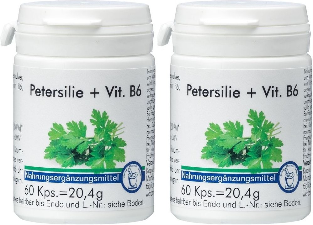 PETERSILIE+Vitamin B6 Kapseln 2x 2x60 St