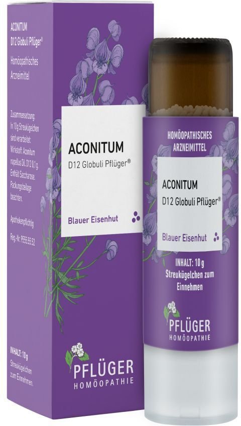 Aconitum D12 Globuli Pflüger Dosierspender