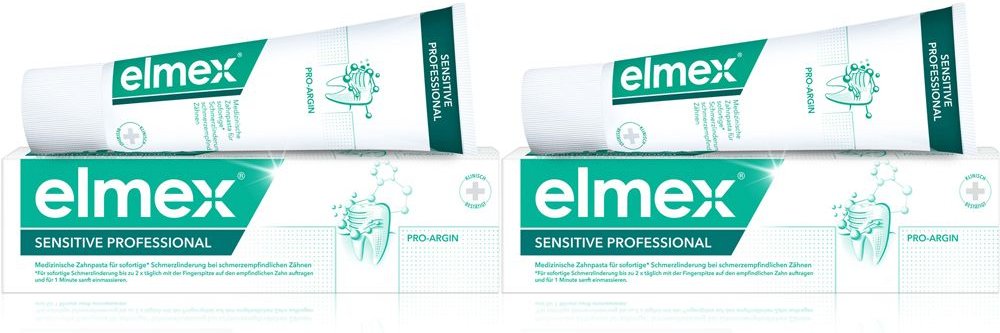 Thumbnail - Elmex Sensitive Profession x2 2x75 ml Zahnpasta