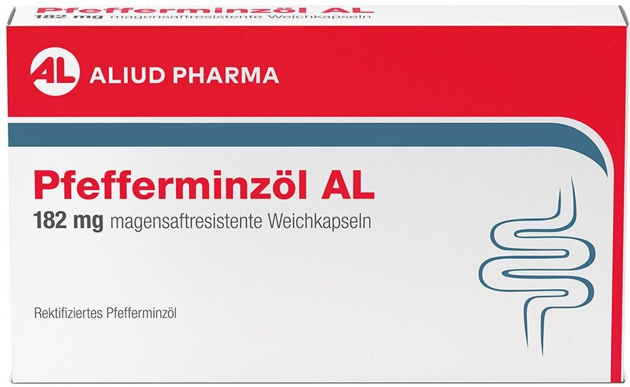 Pfefferminzöl AL 182 mg magensaftres.Weichkapseln 60 St magensaftresistente Weichkapseln